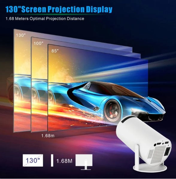 HY300 Pro Portable Home Theater Projector